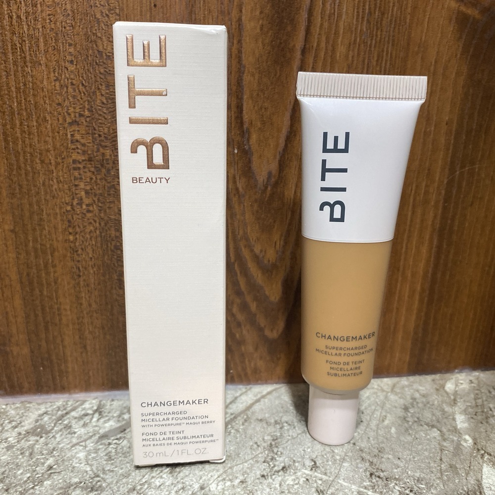 Bite‎ Beauty Changemaker Supercharged Micellar Foundation 1oz Shade T120 New!